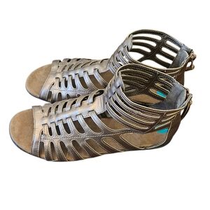 Aerosoles Bronze Chlear Sky Womens Gladiator Sandals
